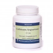 Lithium Aspartate Supplement 20 mg Lithium Aspartate Supplement 20 mg