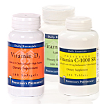 Vitamins B, C, D & E