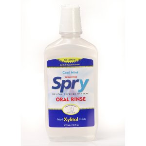 Spry Oral Rinse 16 oz Clear